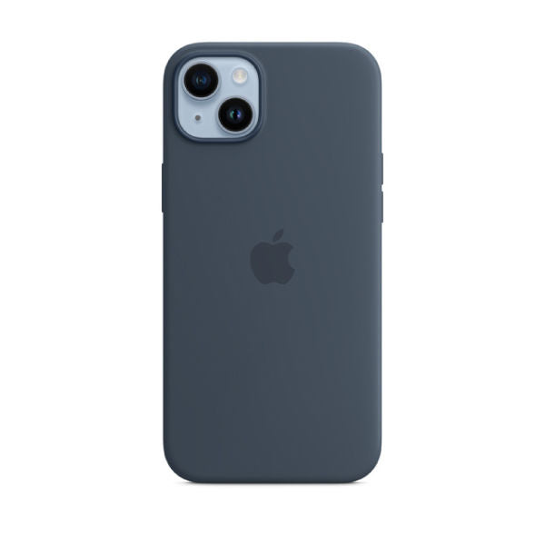 Apple iPhone 14 Plus Silicone Magsafe Case | Storm Blue Apple iPhone 14 Plus Silicone Magsafe Case | Storm Blue